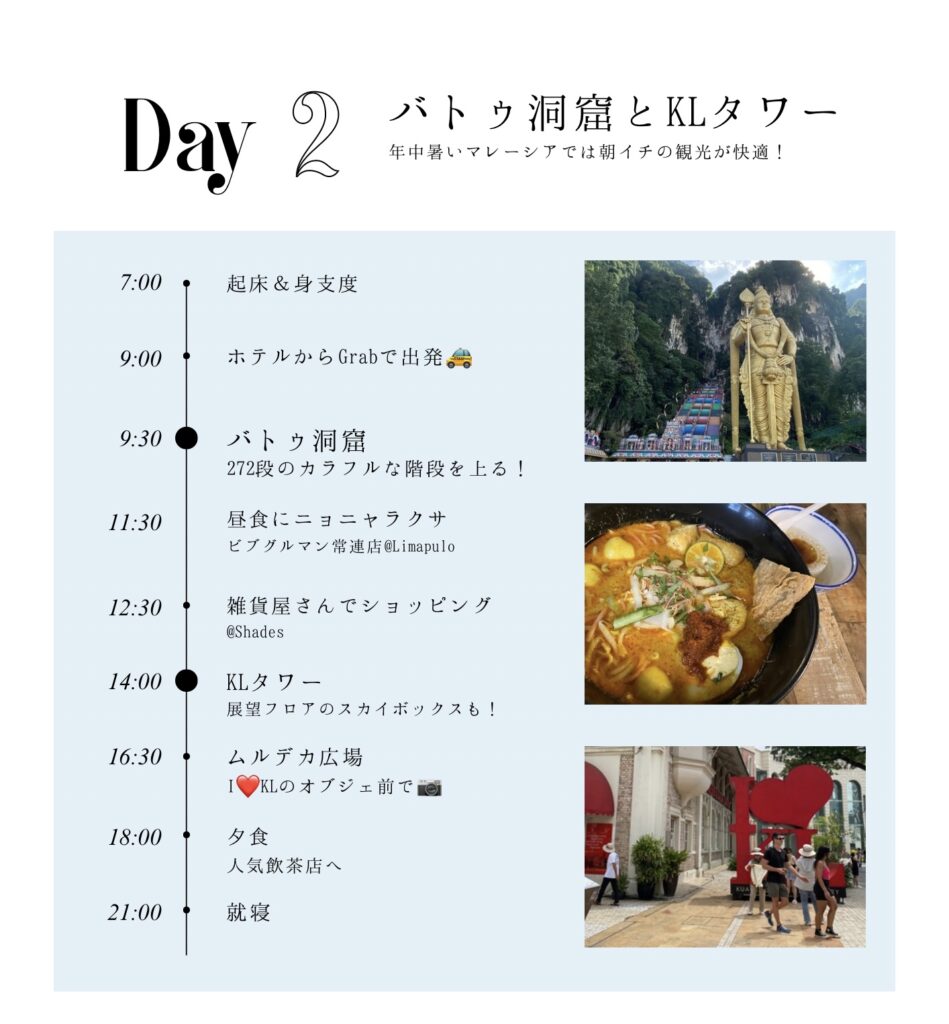 永久保存版】初めてのクアラルンプール！定番スポットを網羅する4日間モデルコース | ちーたろうの旅育手帖